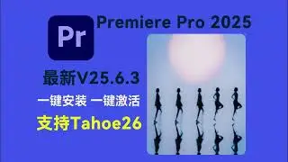 Adobe Premiere Pro 2025 for Mac 25.6.3 Pr2025 最新中文版多语言安装下载教程