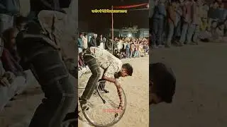 cycle per beth Jamin se uthaye  pese  shandar stunt 💯🔥 Gabbar Singh sisodiya