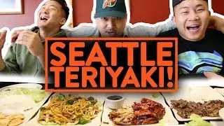 CLASSIC TERIYAKI CHICKEN IN SEATTLE w/ @JChim - Fung Bros Food