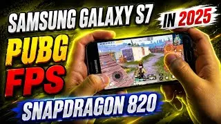 Samsung Galaxy S7 PUBG Test in 2025 || Snapdragon 820 Pubg FPS And Graphics Performance