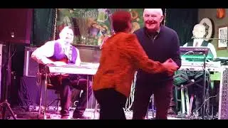 Barry Doyle and Joe McNamee at the Brian Boru Irish club