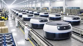 Inside a Robot Vacuum Factory: Motors, Sensors, Test Track