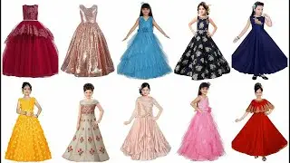 Kids Wearp Stylish Party Wear Gown Dress Designs Ideas For Kids  Princes  Birthday Dresses Ideas