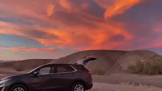Stunning Sunset at Texas Springs Campground | Death Valley National Park (November 2022)