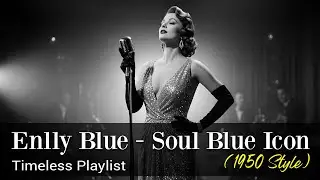 Enlly Blue – Timeless Soul Blues (1950 Style) | Legendary Blues Songs | Smooth Playlist
