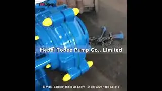 Tobee&reg;  4x3CAH and 6x4 DAH Slurry Pump with Rubber Liner