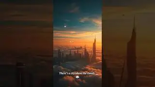 &ldquo;The City Above the Clouds ☁️🏙️ | Unreal AI Nature Visuals #shorts&rdquo;