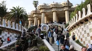 Park Guell designed by Gaudi
