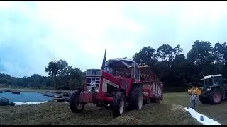 2. Schnitt mit schwierige Bergwiese beim Gps und Grashäckseln 2016 [SJCAM]