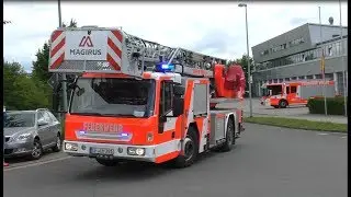 Bullhorn und Pressluftgru&szlig;| ELW 1+HLF 20/24+DL(A)K 23/12+ KLEF BF Erfurt Hauptfeuerwache 1