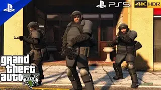 GTA 5 (PS5) Mission #44 - The Paleto Score [100% Gold Medal Walkthrough] 4k HDR 60fps