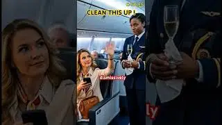 PASSENGER HANDED HER TRASH... DID&rsquo;NT KNOW SHE WAS THE PILOT.
