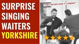 Singing Waiters Yorkshire Wedding Entertainment