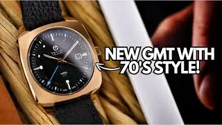The Michel GMT from Tesse Watches - 70's Inspired GMT!