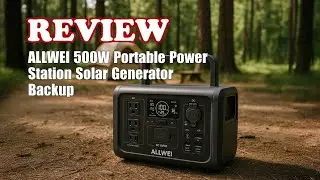 ALLWEI 500W LiFePO4 Power Station Review: Fast Charge & UPS Backup 2025