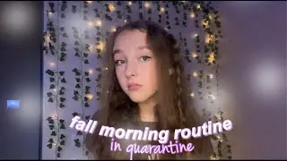 my REAL fall morning routine 2021