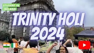 Celebrating Holi As An International Student 2024 || Holi In Ireland/UK || Best Holi In Ireland