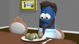 Горячая еда (анимация VeggieTales)