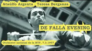Argenta &middot; Berganza: de Falla evening, 7.3.1957