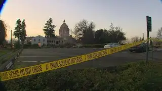1 person shot, suspect detained after clashing protests in Olympia
