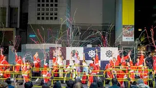 [4K] 京炎 そでふれ！Tacchi 【引退演舞】　龍馬よさこい 2025 日曜日 JR京都駅 駅前広場