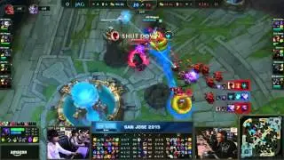 AMAZING BACKDOOR DONE BY DARSHAN / CLG vs JAG Game 1 / Xpeke backdoor