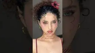 Red wine makeup tutorial