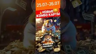 Hamster Kombat🐹(25-26 июля) NEW Combo Card | Новые комбо карты #hamsterkombat