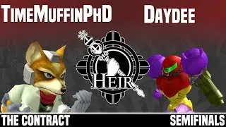 Heir 4 - Radiant | TimeMuffinPhD (Fox) vs Sun | Daydee (Samus) - THE CONTRACT - SEMIFINALS