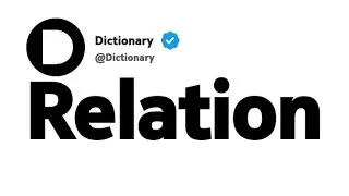 Relation Synonyms | Similar Words 