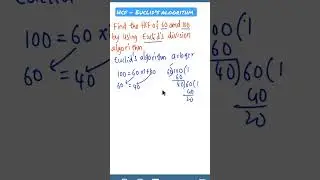 Euclid's division algorithm