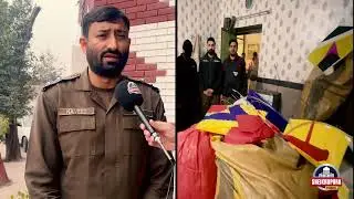 Police raid uncovers 10,000 kites, suspect arrested in crackdown against illegal kite flying.