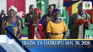 TAZAMA IBADA YA UASKOFU KANDA YA NYANDA JUU MATYAZO KATIKA KANISA LA ROHO  MTAKATIFU MATYAZO KG DC.