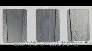 Brodit MoveClip Wechseladapter zur Nutzung von zwei Ger&auml;ten auf einem ProClip - MoveClip Mini