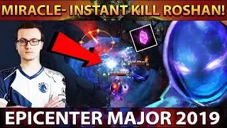 WTF JUST HAPPENED?! MIRACLE- INSTANT KILL ROSHAN IN ONE SECOND WITH ARC WARDEN AT MIN 50 - EPIC DOTA