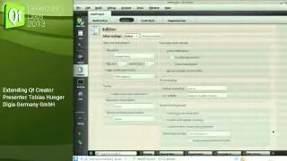 QtDD13 - Tobias Hunger - Extending Qt Creator