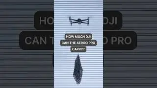 How much @DJI can the Aeroo Pro carry? 👀💪🏼 #shorts #drone