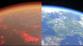 Ancient Earth had a Thick, Toxic Atmosphere like Venus! Until it Cooled Off and Became Liveable!