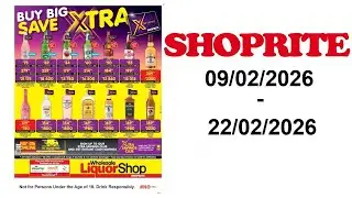 Shoprite specials - Wholesale LiquorShop Deals Selected Stores - 09/02/2026 - 22/02/2026