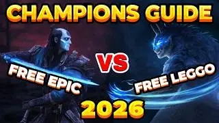 Raid Shadow Legends Champion Guide ⚔️ Build a Powerful F2P Team to Progress Fast! ⚡