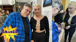 Meeting Amanda Bynes Her First Art Show 2024 My Experience !!!!