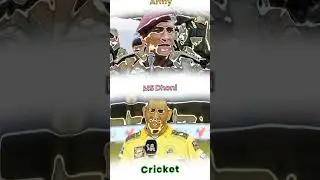 MS Dhoni || Indian  Army || IPL Cricket|| Mahi Status || #army #shorts #ytshorts #csk #dhoni