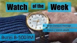 Watch of the Week: Burei B-5003M