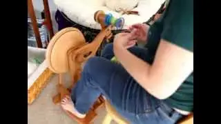 Chain Plying from Turkish Spindle Cop