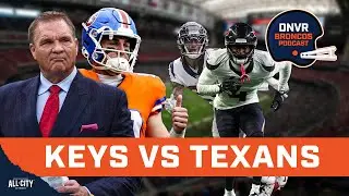 Brian Baldinger gives the KEY for Bo Nix & the Denver Broncos to stay hot against the Texans elite D