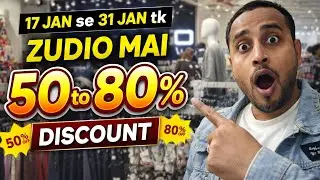 Zudio mai sale 50 to 80% january offer| sbsey sasta shopping place| ladies shopping market | dwarka