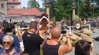 Zamek Czocha - rekonstrukcja wydarzeń z drugiej wojny światowej 2