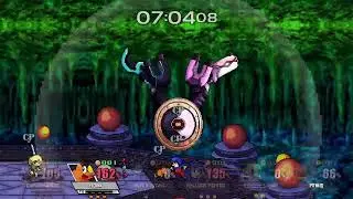 SSBC v0.9.5: Devil Mario vs Floink vs Krystal vs Balloon Fighter vs Toon Link vs Primid