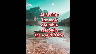 Альберта &ndash; самое привлекательное место для отдыха в мире в 2025 году. #alberta #canmore #banff #a...