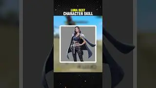Luna Best Character Skill Combo #freefire #shorts